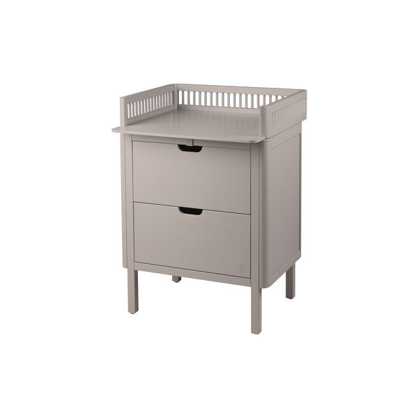 Sebra Changing Unit with Drawers, jetty beige, Sebra