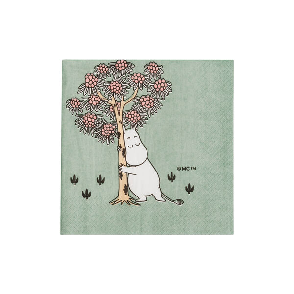 Moomin paper napkin Loving Care, Moomin Arabia