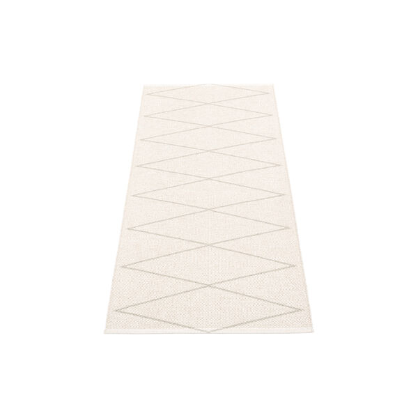 Max Plastic Rug, linen/vanilla, Pappelina