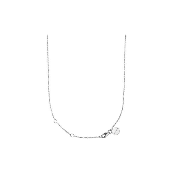 Firkløver necklace with five clovers, silver Firkløver necklace with five clovers, silver, Flora Danica Jewellery