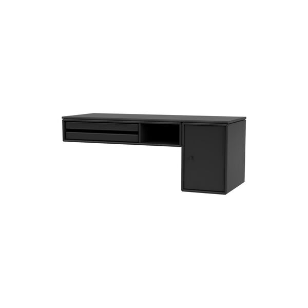 BUREAU Work Desk, 05 black, Montana Furniture