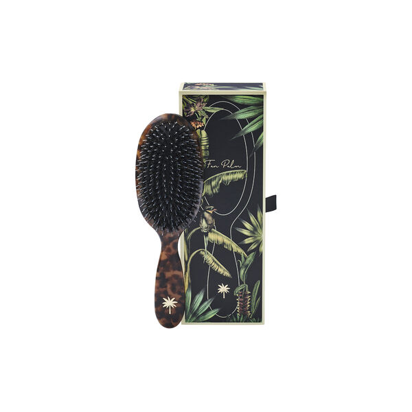 Boar- & Nylon Brush Medium, turtle Boar- & Nylon Brush Medium, turtle, Fan Palm