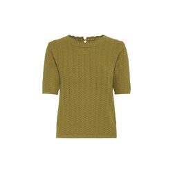 IRMASIA Pullover, green moss, Atelier Rêve