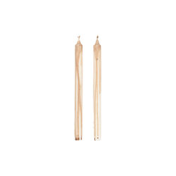 Dryp Candles 2 stk., beige, Ferm Living