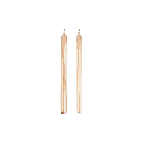 Dryp Candles 2 stk., beige, Ferm Living