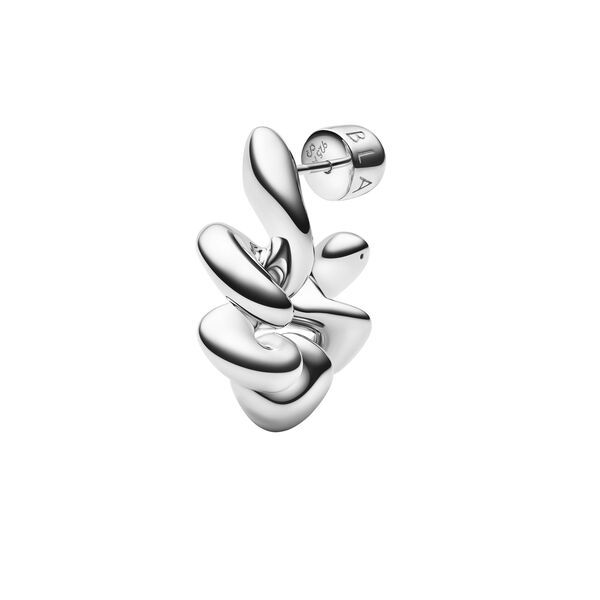 Coil Hoops Medium, silver Coil Hoops Medium, silver, Maria Black