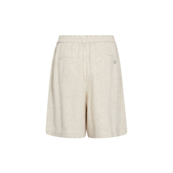 PD-Miles Shorts, oyster white melange, Pieszak