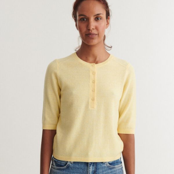 Selem Granddad Tee, sunlight, Basic Apparel