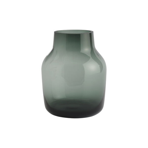 Silent Vase, dark green, Muuto