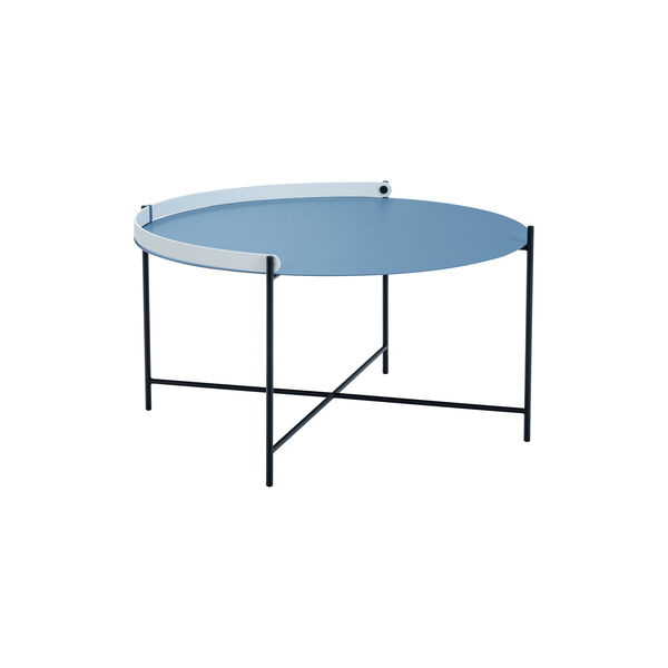 EDGE Tray Table, pigeon blue/white, HOUE