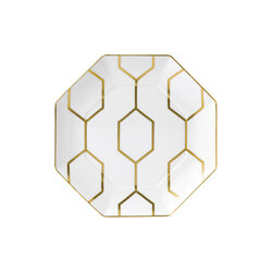 Gio Gold Plate Octagonal &Oslash; 23 cm, gold/white, Wedgwood