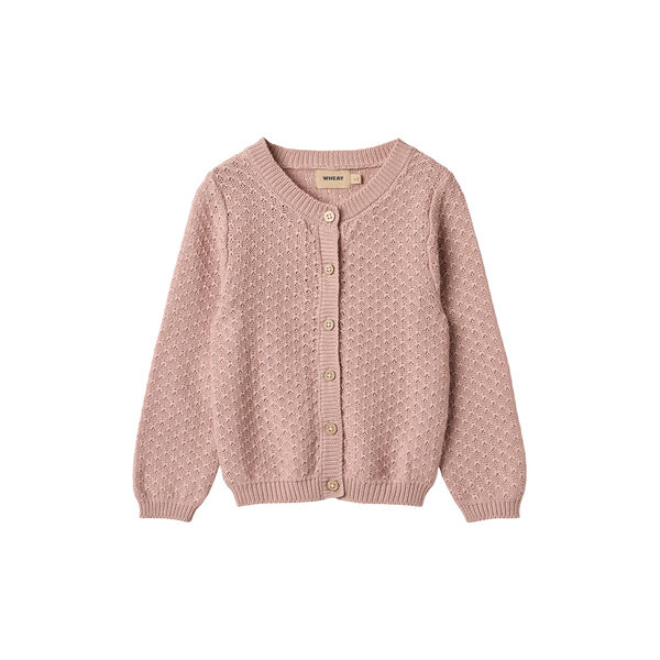 Knit Cardigan Magnella, rose powder Knit Cardigan Magnella, rose powder, Wheat