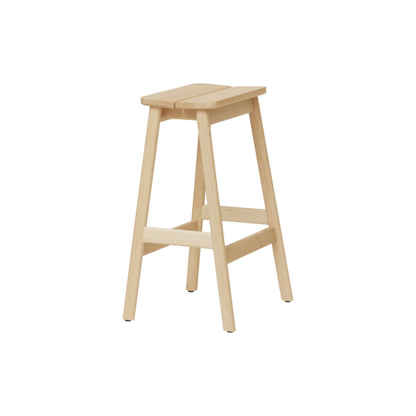 Angle Standard Bar Stool, beech Angle Standard Bar Stool, beech, Form & Refine