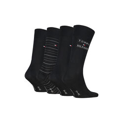 Tommy Hilfiger Men Sock 4P Giftbox | Black, Tommy Hilfiger