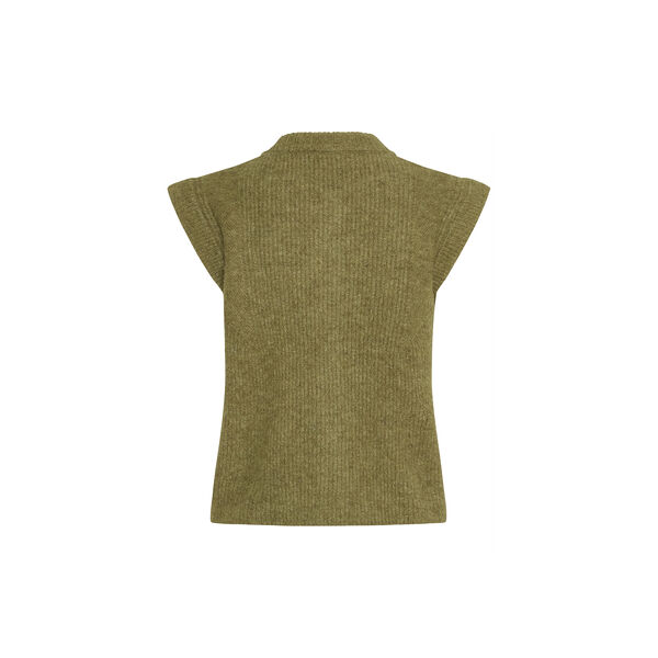 IRSILVI Waistcoat, green moss melange IRSILVI Waistcoat, green moss melange, Atelier Rêve