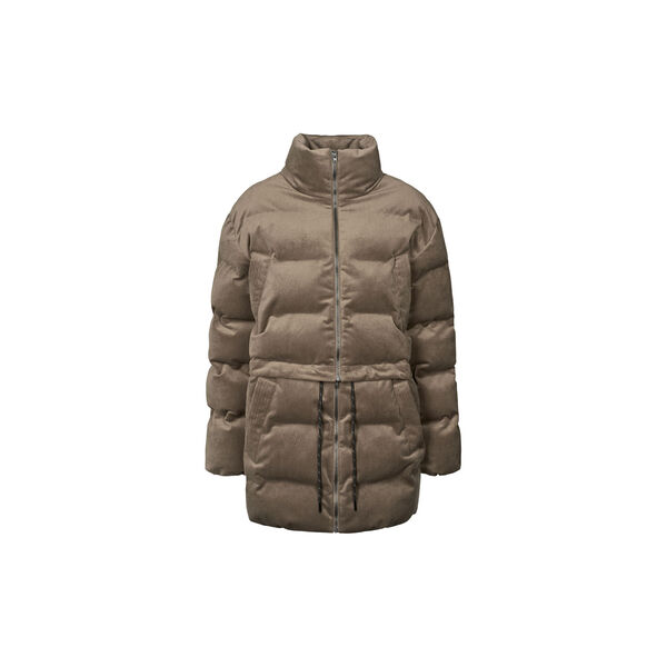 Jacket Puffer Hybrid Cord, dark rock, Rethinkit