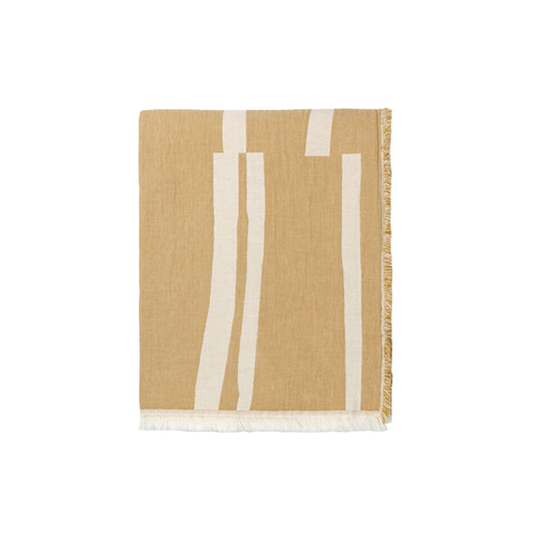 Lyme Grass Throw, yellow, ELVANG