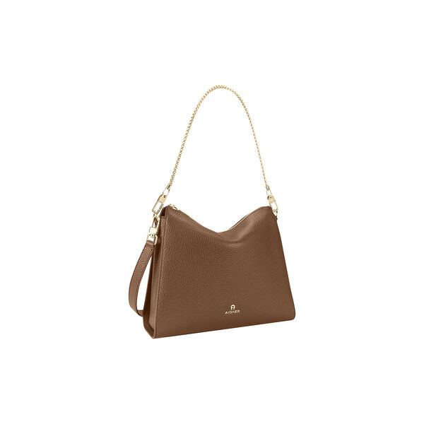 Ivy Crossbody Bag | Saddle Brown, Aigner