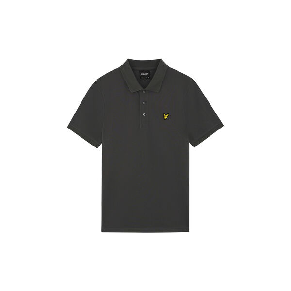 Plain Polo Shirt, gunmetal Plain Polo Shirt, gunmetal, Lyle & Scott