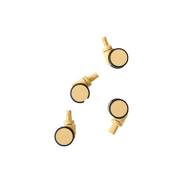 Storage Crate Wheels, honey yellow, MODU