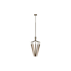 Angel 5 500 Chandelier, bronze, Rubn