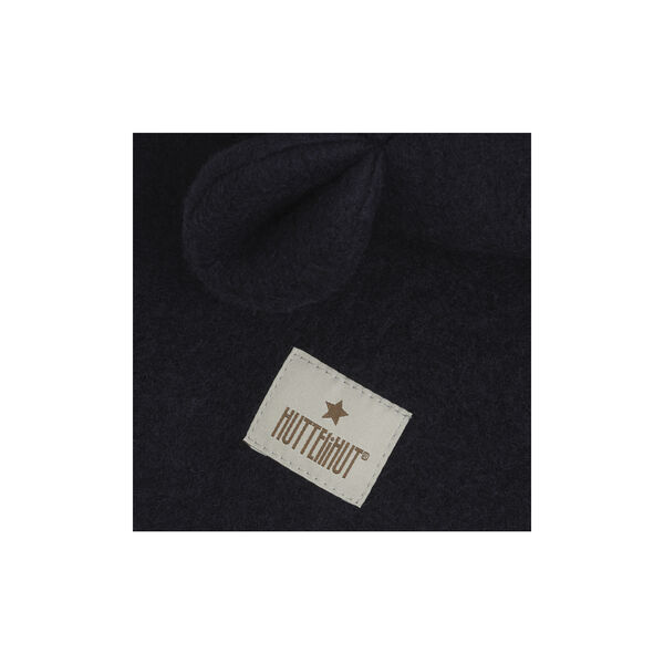 Balaclava Ears Wool , dark navy, HUTTEliHUT