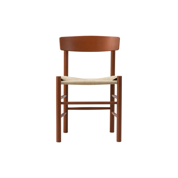 J39 Mogensen Chair, herritage red/natural, Fredericia Furniture