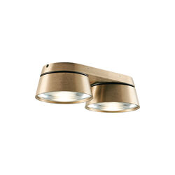 VANTAGE 2+ Ceiling Light, brass, LIGHT-POINT