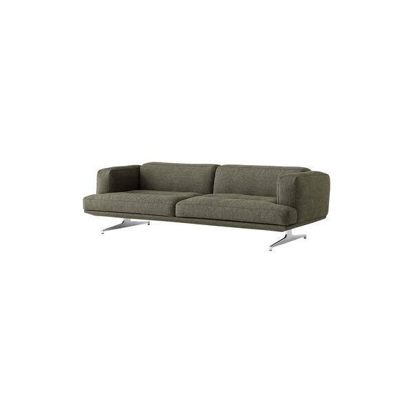 Inland AV23 3-Seater Sofa, Clay 0014, &Tradition