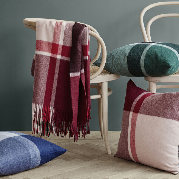 Manhattan Cushion Cover, bordeaux/red, ELVANG