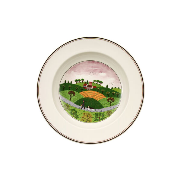 Design Naif Deep Plate Ø 21 cm, huntsman Design Naif Deep Plate Ø 21 cm, huntsman, Villeroy & Boch