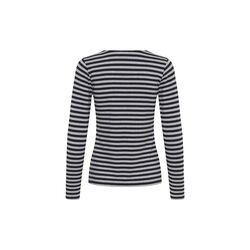 NemajasPW T-Shirt l/s, dark navy stripe, Part Two