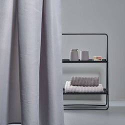 Lux Shower Curtain, grey, Zone Denmark