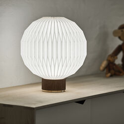 Le Klint 375 Table Lamp with Standard Shade, smoked oak, LE KLINT