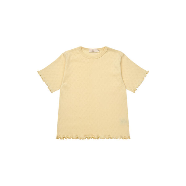 Pointelle Heart T-Shirt, Copenhagen Colors Organics