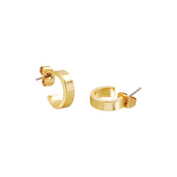 BANGLE Earrings, light gold, bangle up