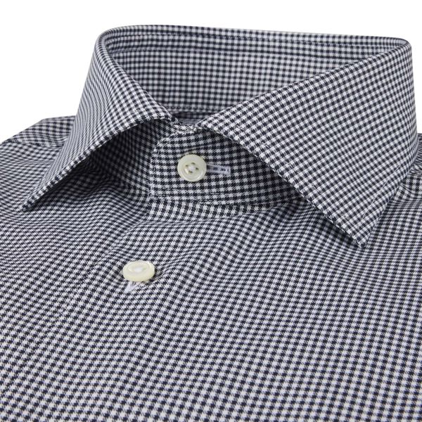 Regular C75 RM cuff, navy check, Stenstr&ouml;ms