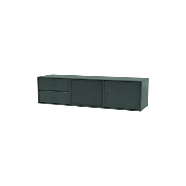 OCTAVE VI TV Bench, 163 black jade, Montana Furniture