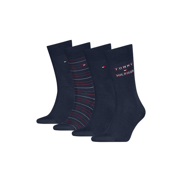 Tommy Hilfiger Men Sock 4P Giftbox | Navy, Tommy Hilfiger