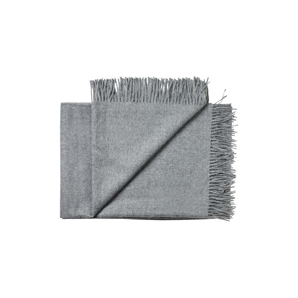 Arequipa Throw, 00435 medium grey Arequipa Throw, 00435 medium grey, Silkeborg Uldspinderi