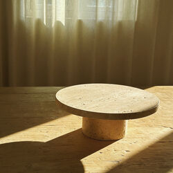 Decorative stand high, sand, HOEME Copenhagen