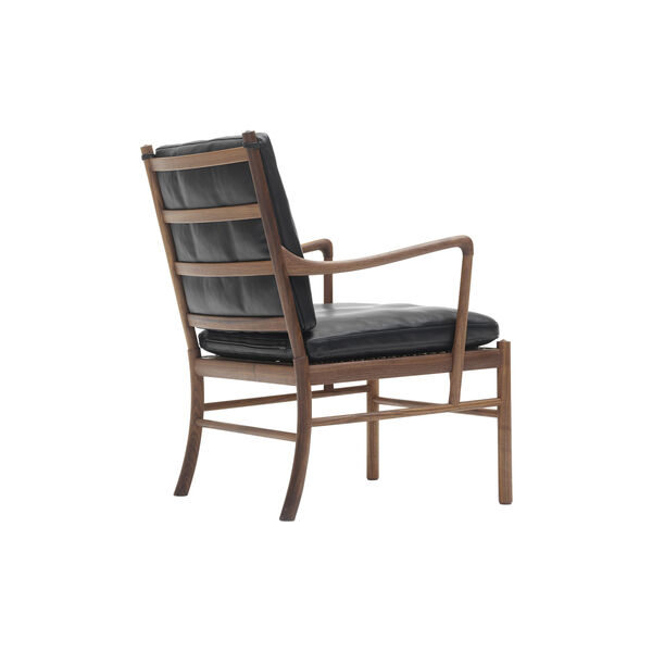 OW149 Colonial Chair, oiled walnut/black, Carl Hansen & Søn