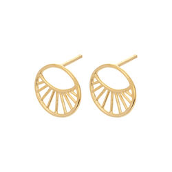 Daylight Earsticks, gold, Pernille Corydon Jewellery