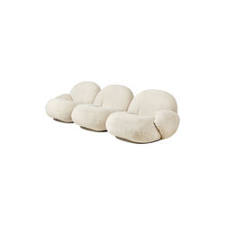 3-seater Pacha Sofa with Armrests, Mumble 02, GUBI