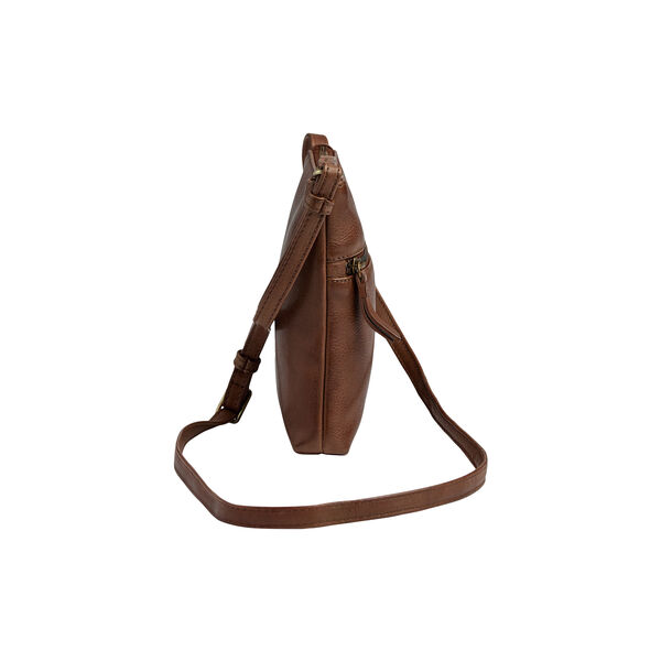 ArloMBG Crossbody Bag Soft Vintage, cognac w/br. gold, Markberg