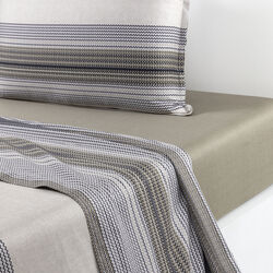 Modernist Stripe Flat Sheet, BOSS Home
