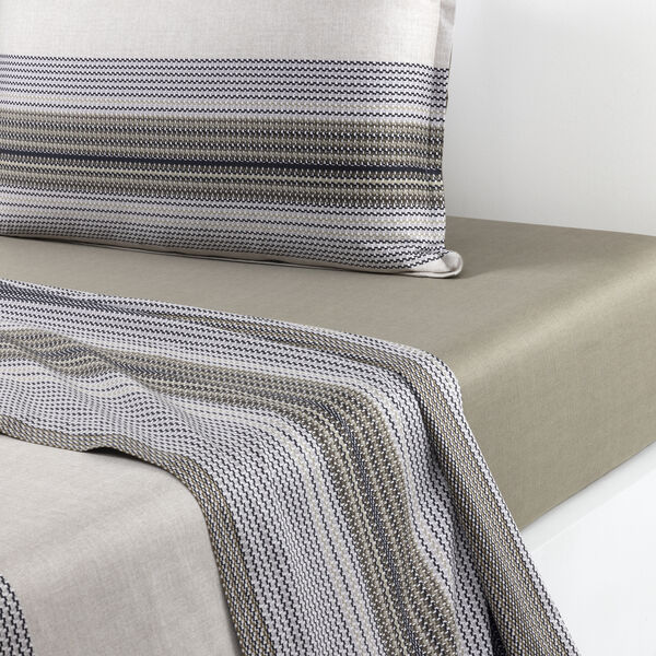 Modernist Stripe Flat Sheet, BOSS Home