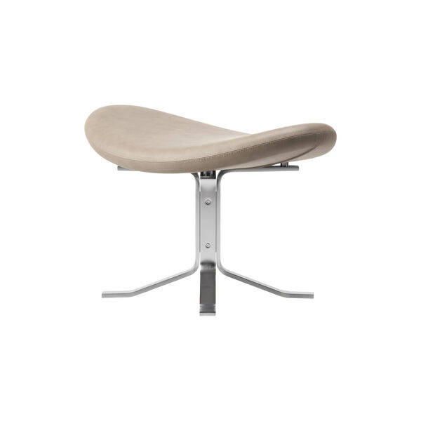 Corona Ottoman, burned grey 40783, Fredericia Furniture