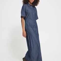 IHARCHER Dress, denim authentic blue, ICHI