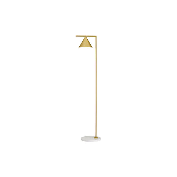 Captain Flint Floor Lamp, brass, Flos